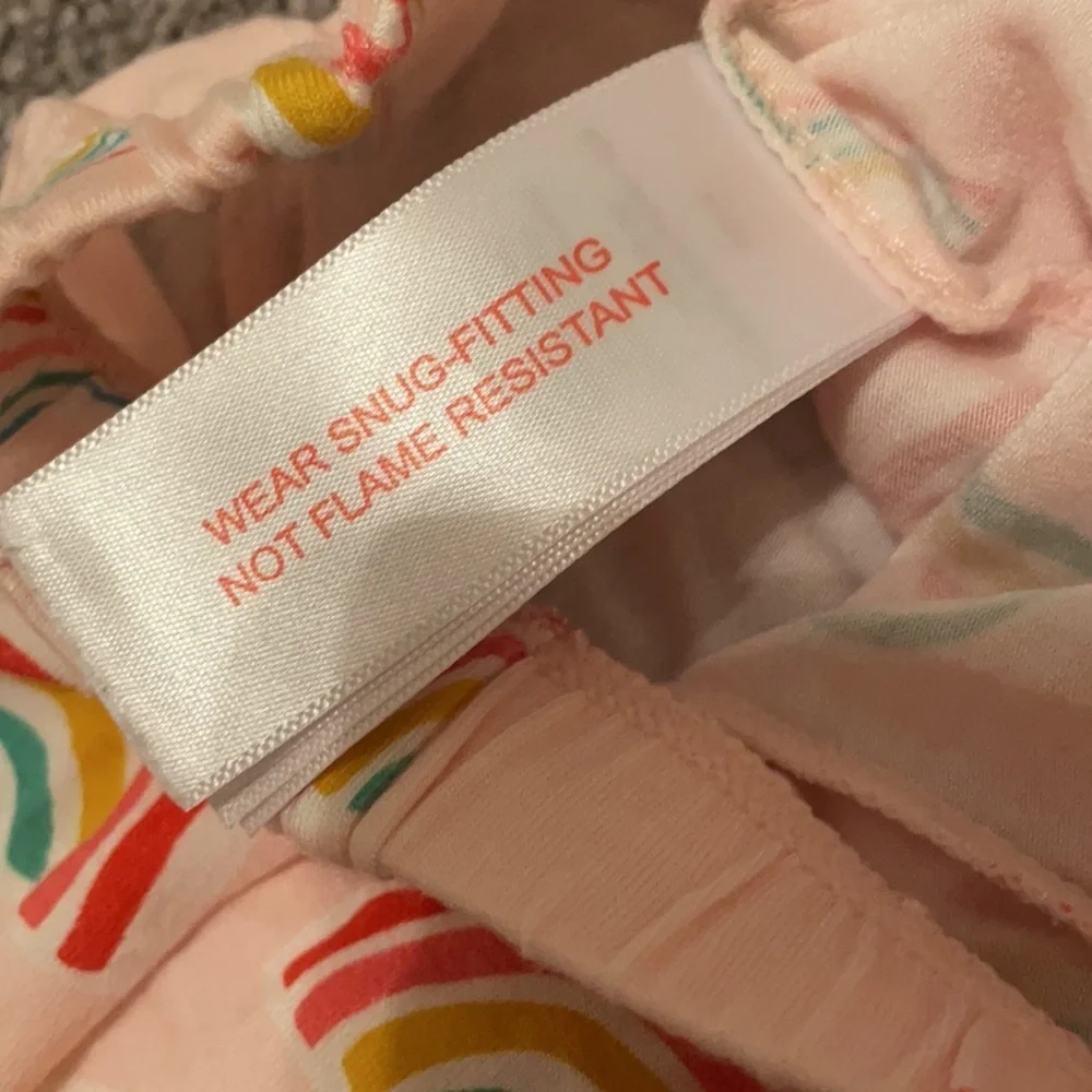 Angel Dear Pink Rainbow Pajama Set